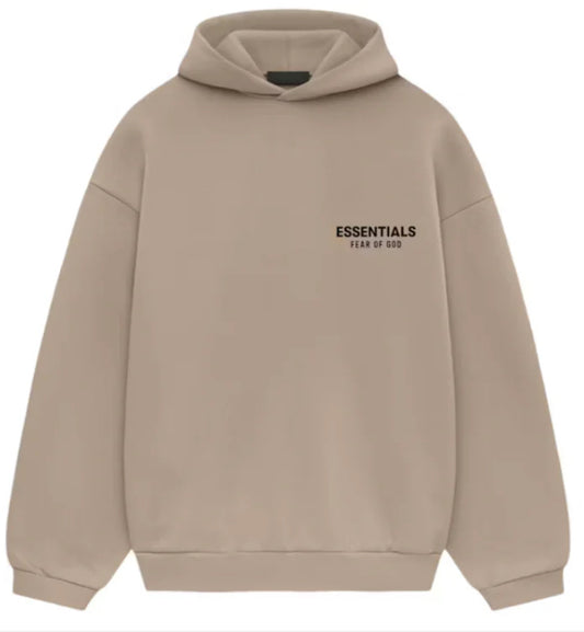 Fear of God Essentials Fleece Hoodie Desert Sand